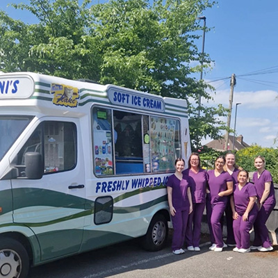 Ice cream van visits